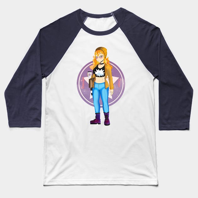 Leia Angel Baseball T-Shirt by SenpaiLove